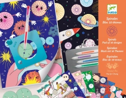 Kreativní sada DJECO ozdobné spirály – 10 motivů