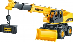 Jeřáb na setrvačník s efekty a kontejnerem 31 cm