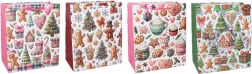 Dárková taška vánoční L 31 × 42 × 12 cm