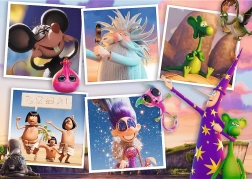 Puzzle 200 dílků - Dobrodružství Draka Diplodoka