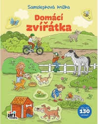 Samolepková Knížka Domácí Zvířátka