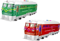 Vlak na setrvačník s efekty