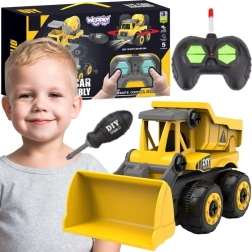 Woopie dálkově ovládaný DIY stavební buldozer