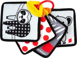 Senzorické látkové kartičky s kousátkem CANPOL babies BabiesBoo