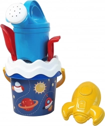 Androni sada na písek Vesmír s konvičkou – malá, 6dílná