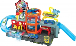 Myčka aut s autem měnícím barvu – hračka pro děti