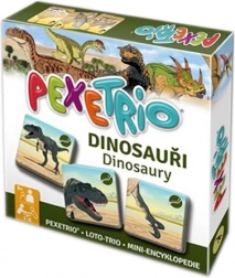 Hra Pexetrio Dinosaury – didaktická stolní hra