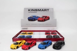 Lotus Emira kovový model auta 1:34 s pull-back a otevíracími dveřmi