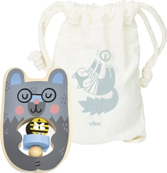 Vilac dřevěné chrastítko medvídek