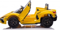 Elektrické autíčko LAMBORGHINI Revuelto XL, žluté, 24V, dvoumístné