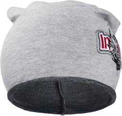 Podzimní dětská čepička New Baby In-line tmavě šedá