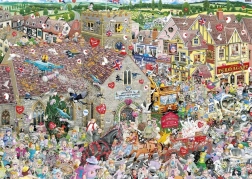 Puzzle Miluji svatby a hostiny 1000 dílků