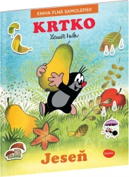 Krtko a Jeseň - Kniha samolepek