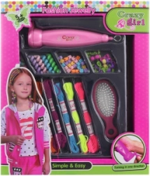 Zaplétač korálků a provázků do vlasů