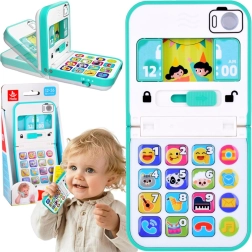Interaktivní hudební skládací telefon pro děti