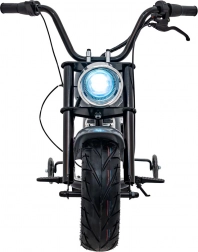 Dětská elektrická motorka chopper Warrior – šedá