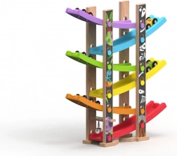 Velká dřevěná závodní dráha – rozšíření s 6 rampami