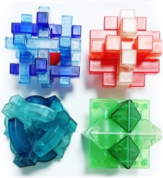 Hlavolam 7 cm s obrázkovým návodem