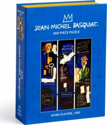 Puzzle Basquiat: hráči na lesní roh 500 dílků