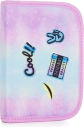 Školní penál s 2 chlopněmi OXY NEXT Rainbow