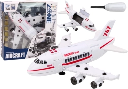 Velké montážní osobní letadlo se světly a zvuky