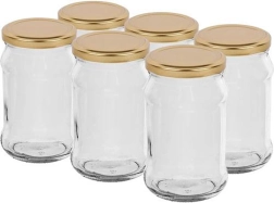 Zavařovací sklenice s víčkem 300 ml Twist, sada 6 ks