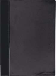 Rychlovazač A4 z PVC s přední kapsou černý