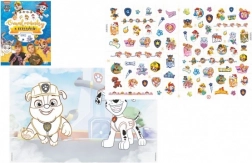 Omalovánky s tetováním Tlapková patrola