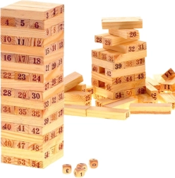 Dřevěné kostičky Jenga Věže