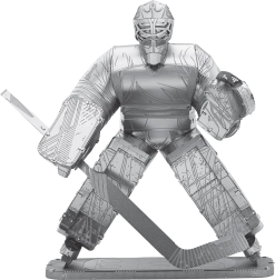 Metal Earth 3D puzzle hokejový brankář