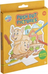 Vypichovací obrázky s motivem Farmy