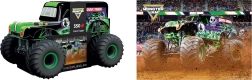 Puzzle v plechové krabičce Monster Jam Grave Digger 550 dílků