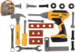 Sada dětského nářadí s aku vrtačkou