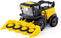Kombajn na setrvačník žlutý – dětský zemědělský stroj s otočným potrubím