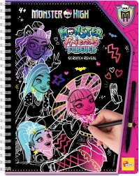 Zdrapávací skicák Monster High – Forever Friends