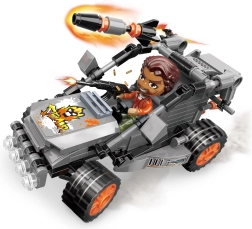 Qman MineCity Policie Úniková Motokára