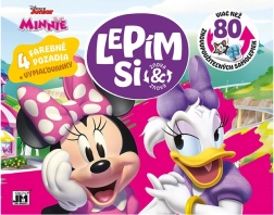Lepím si znova minnie – opakovaně použitelné samolepky a omalovánky