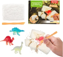 Malý archeolog – vykopávky dinosaurů v krabičce 9 × 7 × 3 cm