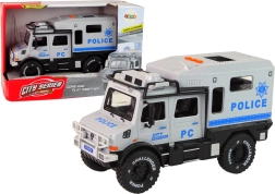 Terénní vozidlo se světly, zvukem a otevíracími dveřmi - Policie