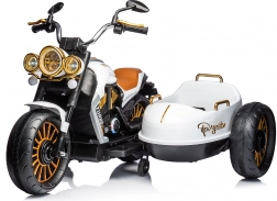 elektrická motorka Chipolino Duo Tron bílá