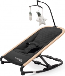 Dětské houpací lehátko New Baby Snuggle černé
