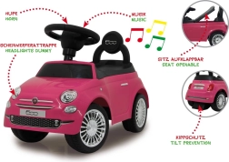 Jamara odrážedlo a chodítko Fiat 500 2v1 růžové