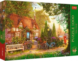 Puzzle TREFL Premium Plus Tea Time – venkovské stavení 1000 dílků