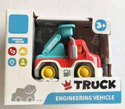 Interaktivní auto jeřáb se světly a zvuky