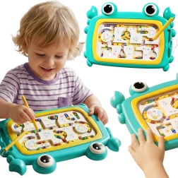 Woopie Montessori magnetické bludiště krab tyrkysové