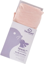 Träumeland napínací prostěradlo Tencel uni rose smoke