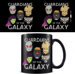 Hrnek Strážci Galaxie Sketched Faces 315 ml