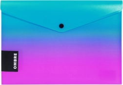 Psaníčko s drukem A5 ombré růžové