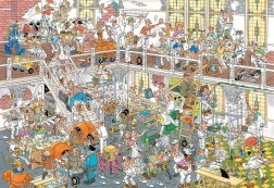 Puzzle JUMBO Renovace 3000 dílků