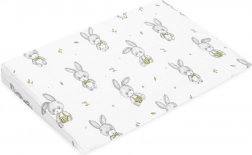 Mušelínový potah na dětský polštář – klín NEW BABY Standard 59 × 37 cm, Bunny